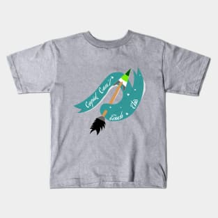 Cupid's Aro (Blue) Kids T-Shirt